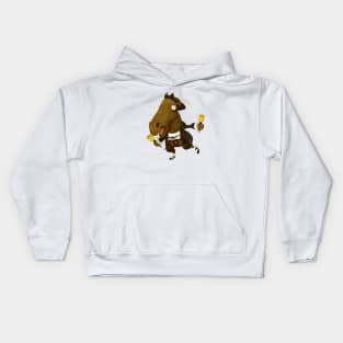 Bojack Horseman Script Kids Hoodie